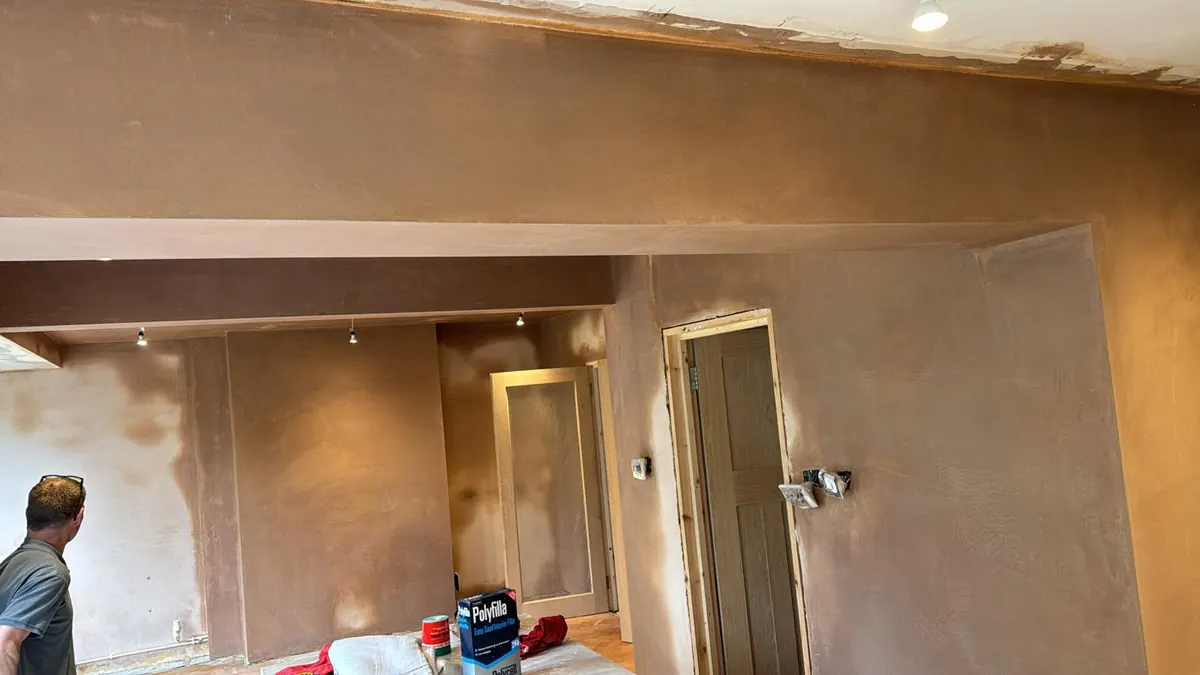 Full property refurbishment plastering Cobham Surrey