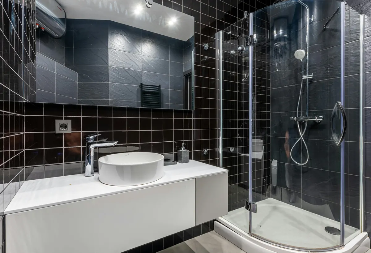 Ceramic porcelain and natural stone tiling Kingston on Thames Surrey