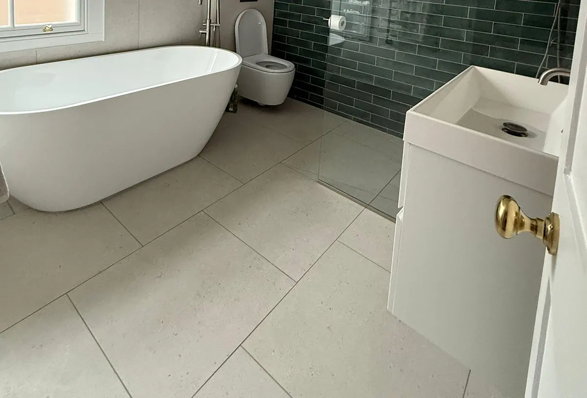 Ceramic porcelain natural stone tiles Surbiton Surrey